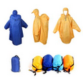 Raincoat Cape & Backpack Cover for Outdoor Hiking Travel